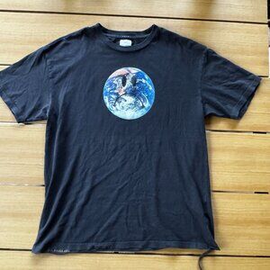 ksubi planet earth shirt (size m)